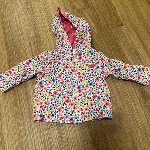 Floral Jacket or pink polka dot